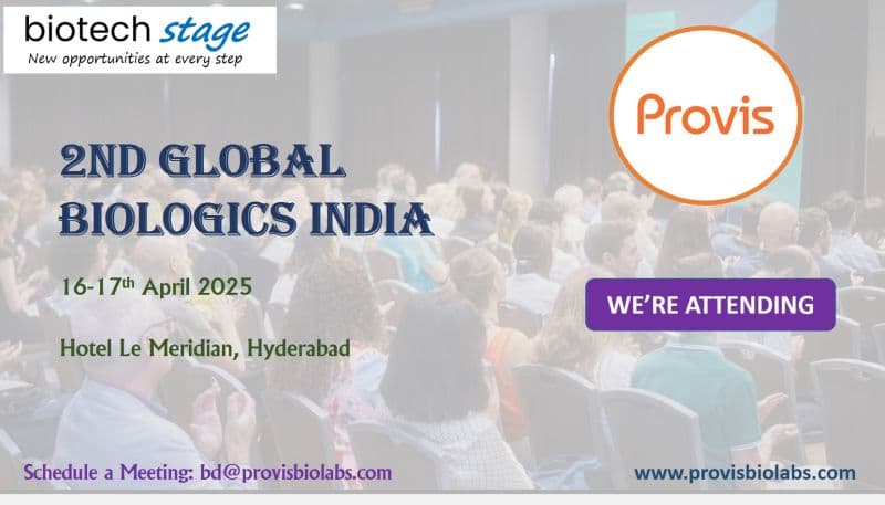 Global Biologics India 2025 — Hyderabad